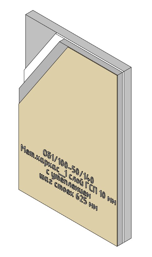 Wall facing, GWFB 1�10��, �_��1_100-50-140